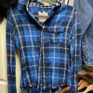 Abercrombie and ditch plaid shirt